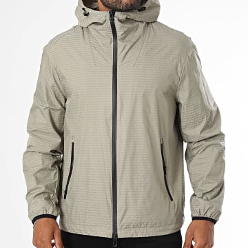Emporio Armani - Giacca con Cappuccio Zippata EM004952-AF15384 Beige