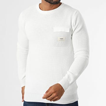 KZR - Maglia Testurizzata 120 Bianco