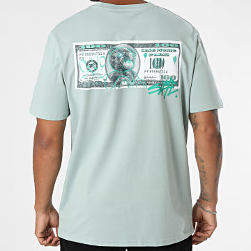 Sale Môme Paris - T-Shirt Oversize Large Sale Dollar Aloe Green