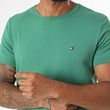 Tommy Hilfiger - Slim Stretch T-Shirt 0800 Dark Green