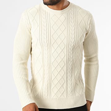 Classic Series - Jersey texturizado 951 beige claro