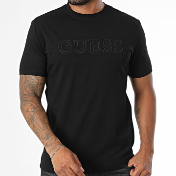 Guess - Camiseta Z2YI11-J1314 Negro