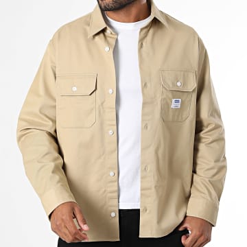 Hugo Blue - Chemise Manches Longues Ekynone 50570729 Beige