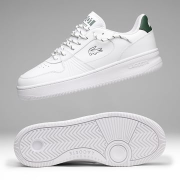Lacoste - Baskets L001 Set 224 White Dark Green x SUPERLACED