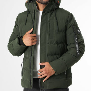 Redskins - Doudoune Capuche Cartel Juarez Vert Kaki