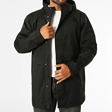 The North Face - Parka Kapuze Reißverschluss Relaxed Fit Dryvent Field A8H0Q Schwarz