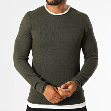 Tiffosi - Pullover Alabastro 10059036 Khaki Grün
