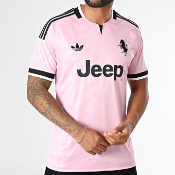 Adidas Originals - Pack de Camisetas de Fútbol Oficial Juventus 2026 Exterior KR4647 Rosa