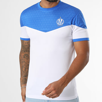 OM - Tracksuit Football Jersey OM Sublime M26007C White Royal Blue