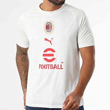 Puma - Warm Up Jersey AC Milan 786675 Beige Football Shirt