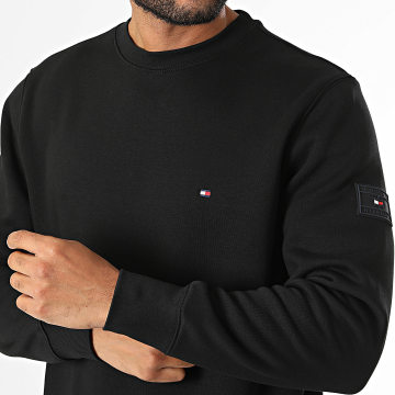 Tommy Hilfiger - Sweat Crewneck Badge 1752 Noir