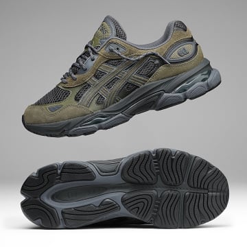 Asics - Baskets Gel NYC 2.0 1203B080 Graphite Grey Loden Green