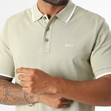 BOSS - Polo Manches Courtes Parlay 190 50494697 Vert Clair