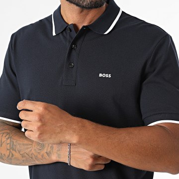 BOSS - Polo Manches Courtes Parlay 190 50494697 Bleu Marine