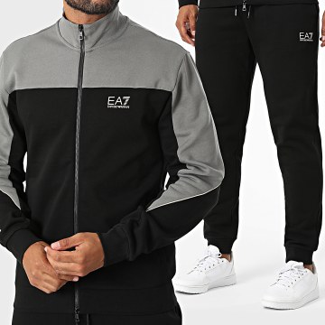 EA7 Emporio Armani - Tracksuit 7M002405-AF10377 Black Anthracite Grey