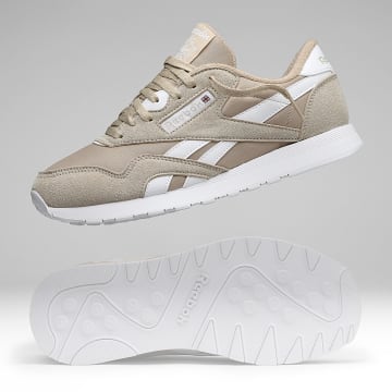 Reebok - Sapatilhas Classic Nylon 100279140 Bege Branco