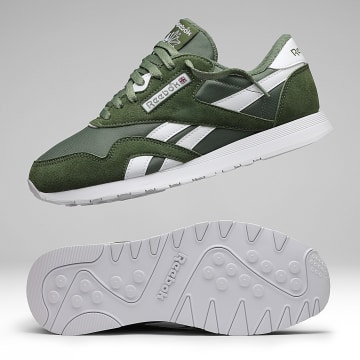 Reebok - Sapatilhas Classic Nylon 100279142 Verde Branco