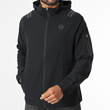 Sergio Tacchini - Antivento con cappuccio Gallo 41709 Nero