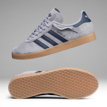 Adidas Originals - Zapatillas Gazelle KJ7684 Pizarra Noche Índigo Gum 4