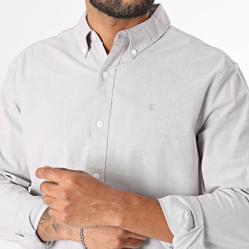 Calvin Klein - Camicia Maniche Lunghe M125 Grigio Mélange