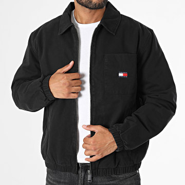 Tommy Jeans - Giacca Zip Harrington 3631 Nero