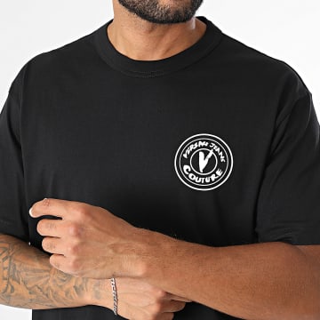 Versace Jeans Couture - T-Shirt Regular Fit Cotton Jersey 78GAHE07-CJ00E Zwart