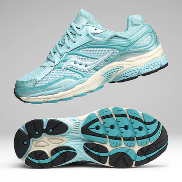 Saucony - Sneakers Progrid Omni 9 Gulf Eggshell Türkis