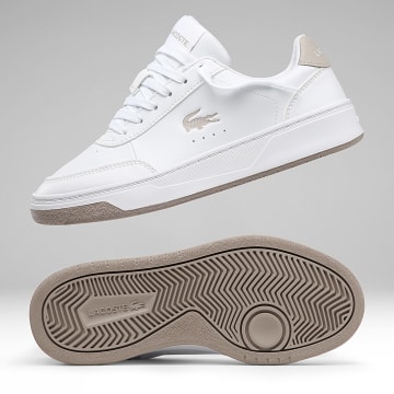 Lacoste - Sneaker Donna Court Pro 226 Bianco Naturale