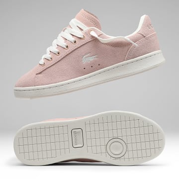 Lacoste - Sneakers Donna Carnaby Set 226 Rosa Chiaro Off White