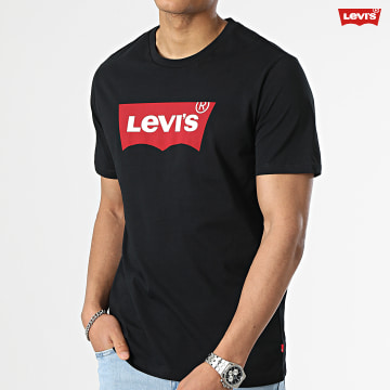 https://assets.laboutiqueofficielle.com/image/upload/v1606379252/Desc/Logos%20Brands%20Artists/levi_s.svg Levi's - Tee Shirt 17783 Noir