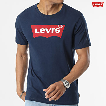 https://assets.laboutiqueofficielle.com/image/upload/v1606379252/Desc/Logos%20Brands%20Artists/levi_s.svg Levi's - Tee Shirt 17783 Bleu Marine