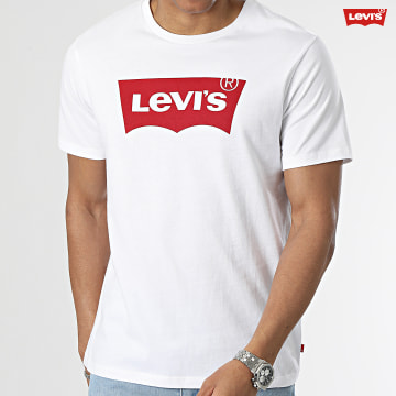 https://assets.laboutiqueofficielle.com/image/upload/v1606379252/Desc/Logos%20Brands%20Artists/levi_s.svg Levi's - Tee Shirt 17783 Blanc