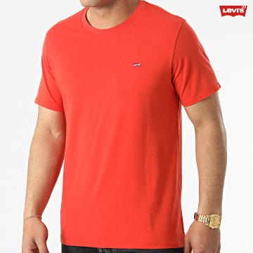 https://assets.laboutiqueofficielle.com/image/upload/v1606379252/Desc/Logos%20Brands%20Artists/levi_s.svg Levi's - Tee Shirt 56605 Orange