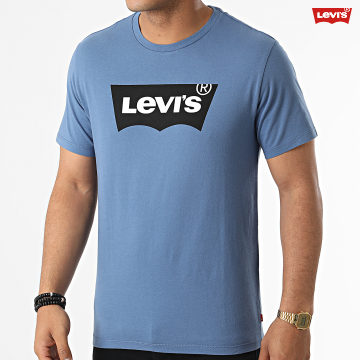 https://assets.laboutiqueofficielle.com/image/upload/v1606379252/Desc/Logos%20Brands%20Artists/levi_s.svg Levi's - Tee Shirt 22491 Bleu