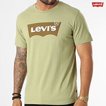 https://assets.laboutiqueofficielle.com/image/upload/v1606379252/Desc/Logos%20Brands%20Artists/levi_s.svg Levi's - Tee Shirt 22491 Vert Clair