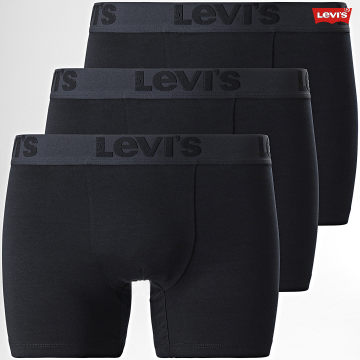 https://assets.laboutiqueofficielle.com/image/upload/v1606379252/Desc/Logos%20Brands%20Artists/levi_s.svg Levi's - Lot De 3 Boxers 905045001 Noir