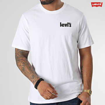 https://assets.laboutiqueofficielle.com/image/upload/v1606379252/Desc/Logos%20Brands%20Artists/levi_s.svg Levi's - Tee Shirt 16143 Blanc