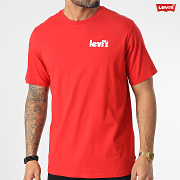 https://assets.laboutiqueofficielle.com/image/upload/v1606379252/Desc/Logos%20Brands%20Artists/levi_s.svg Levi's - Tee Shirt 16143 Rouge