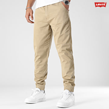 https://assets.laboutiqueofficielle.com/image/upload/v1606379252/Desc/Logos%20Brands%20Artists/levi_s.svg Levi's - Jogger Pant XX Chino  A4761 Beige