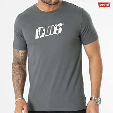 https://assets.laboutiqueofficielle.com/image/upload/v1606379252/Desc/Logos%20Brands%20Artists/levi_s.svg Levi's - Tee Shirt 22491 Gris Anthracite
