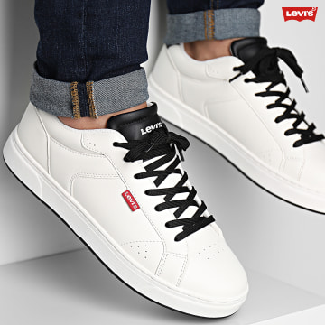 https://assets.laboutiqueofficielle.com/image/upload/v1606379252/Desc/Logos%20Brands%20Artists/levi_s.svg Levi's - Baskets Sneakers 235438 Brilliant White