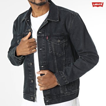 https://assets.laboutiqueofficielle.com/image/upload/v1606379252/Desc/Logos%20Brands%20Artists/levi_s.svg Levi's - Veste Jean 72334 Bleu Denim