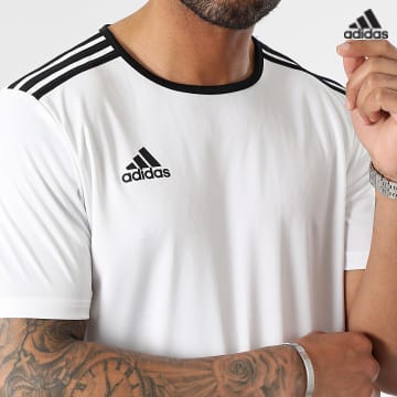 https://laboutiqueofficielle-res.cloudinary.com/image/upload/v1627638668/Desc/Watermark/adidas_performance.svg Adidas Sportswear - Tee Shirt De Sport Entrada 18 Jersey CD8438 Blanc