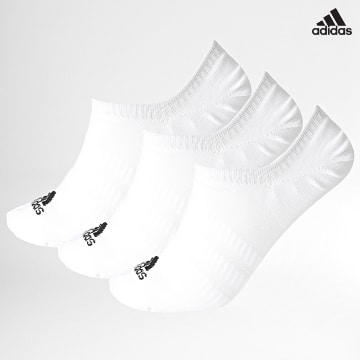 https://laboutiqueofficielle-res.cloudinary.com/image/upload/v1627638668/Desc/Watermark/adidas_performance.svg Adidas Sportswear - Lot De 3 Paires De Chaussettes Basses Light Nosh DZ9415 Blanc