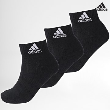 https://laboutiqueofficielle-res.cloudinary.com/image/upload/v1627638668/Desc/Watermark/adidas_performance.svg Adidas Performance - Lot De 3 Paires De Chaussettes Cush Ankle DZ9379 Noir