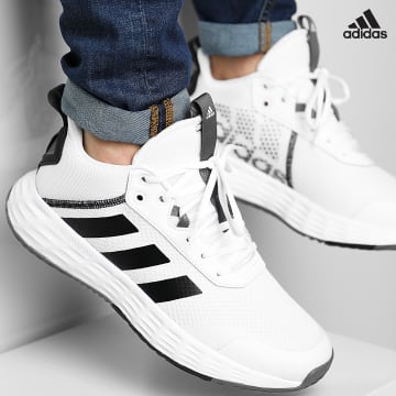 https://laboutiqueofficielle-res.cloudinary.com/image/upload/v1627638668/Desc/Watermark/adidas_performance.svg Adidas Performance - Baskets Own The Game 2 H00469 Cloud White Core Black Grey Four