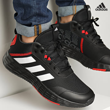 https://laboutiqueofficielle-res.cloudinary.com/image/upload/v1627638668/Desc/Watermark/adidas_performance.svg Adidas Performance - Baskets Own The Game 2.0 H00471 Core Black Red