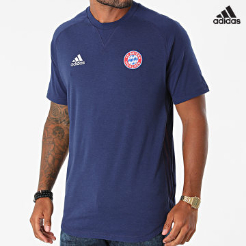 https://laboutiqueofficielle-res.cloudinary.com/image/upload/v1627638668/Desc/Watermark/adidas_performance.svg Adidas Sportswear - Tee Shirt Oversize FC Bayern GR0698 Bleu Marine