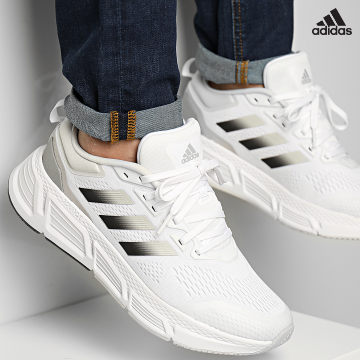 https://laboutiqueofficielle-res.cloudinary.com/image/upload/v1627638668/Desc/Watermark/adidas_performance.svg Adidas Performance - Baskets Questar GZ0630 Cloud White Pure Grey