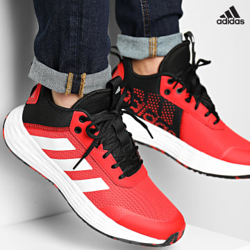 https://laboutiqueofficielle-res.cloudinary.com/image/upload/v1627638668/Desc/Watermark/adidas_performance.svg Adidas Performance - Baskets Own The Game 2 GW5487 Red Cloud White